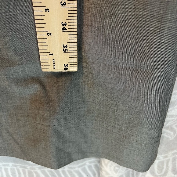 Context Gray Dress Work Dressy Elegant Professional 14 Comfortable Fitted EUC XL - Picture 3 of 9